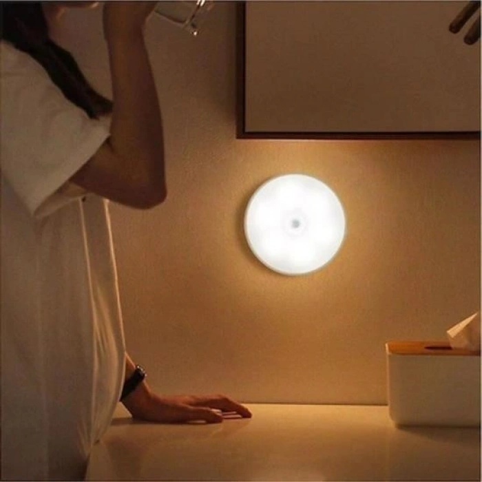 Durukar® Motion Sensor USB Rechargeable Spot Lamp with Magnetic and Adhesive Daylight Color LED