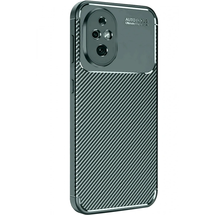 Durukar®  Honor 200 Kılıf Auto Focus Karbon Kapak - Koyu Yeşil
