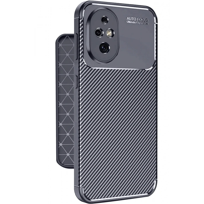 Durukar®  Honor 200 Kılıf Auto Focus Karbon Kapak - Lacivert