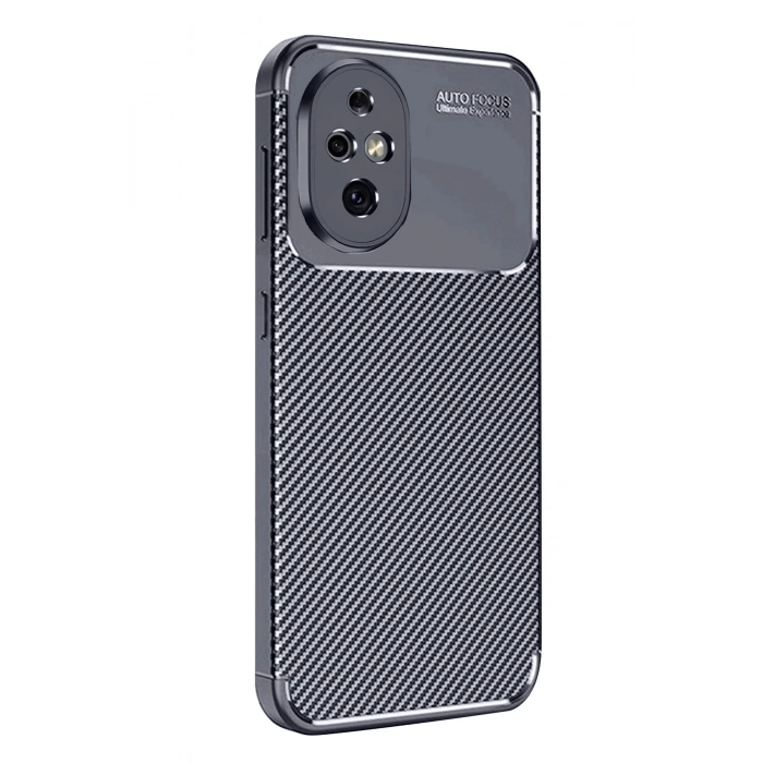Durukar®  Honor 200 Kılıf Auto Focus Karbon Kapak - Lacivert