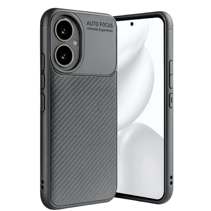 Durukar®  Honor 400 Kılıf Auto Focus Karbon Kapak - Gri