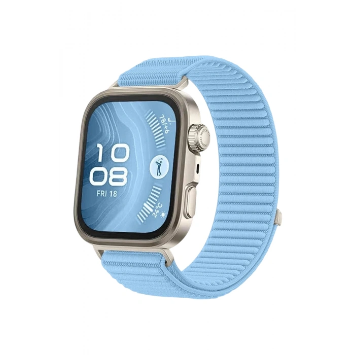 Durukar®  Huawei Fit 4 Braid Kordon - Açık Mavi