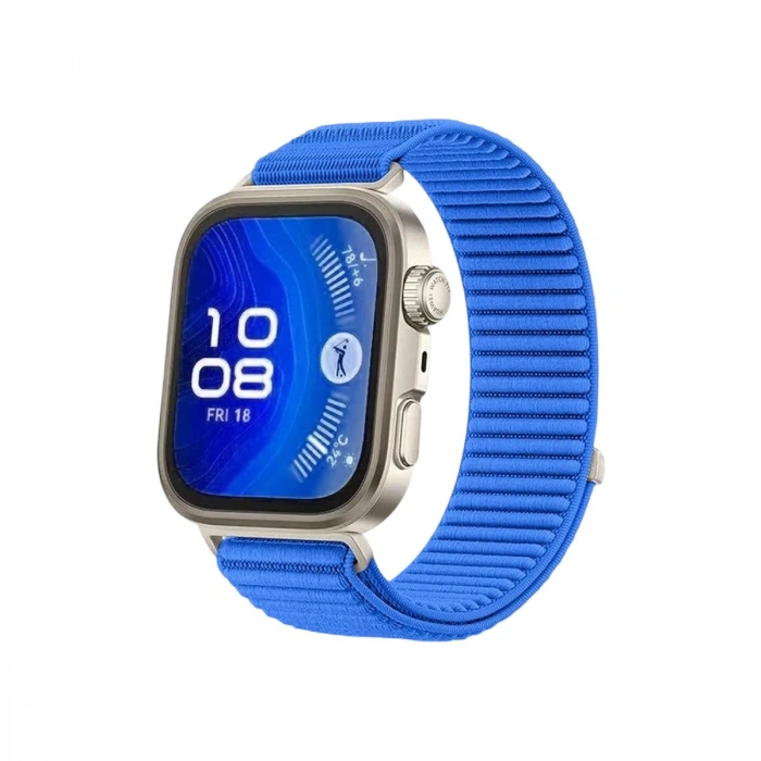 Durukar®  Huawei Fit 4 Braid Kordon - Mavi