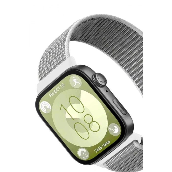Stagnant® Huawei Fit 4 Ribbed Velcro Strap - White
