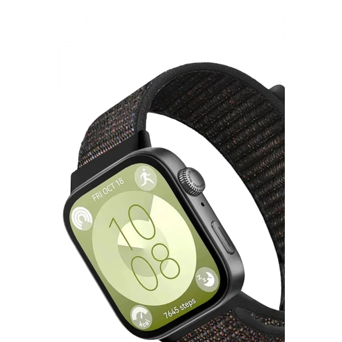 Standstill® Huawei Fit 4 Woven Velcro Strap - Black
