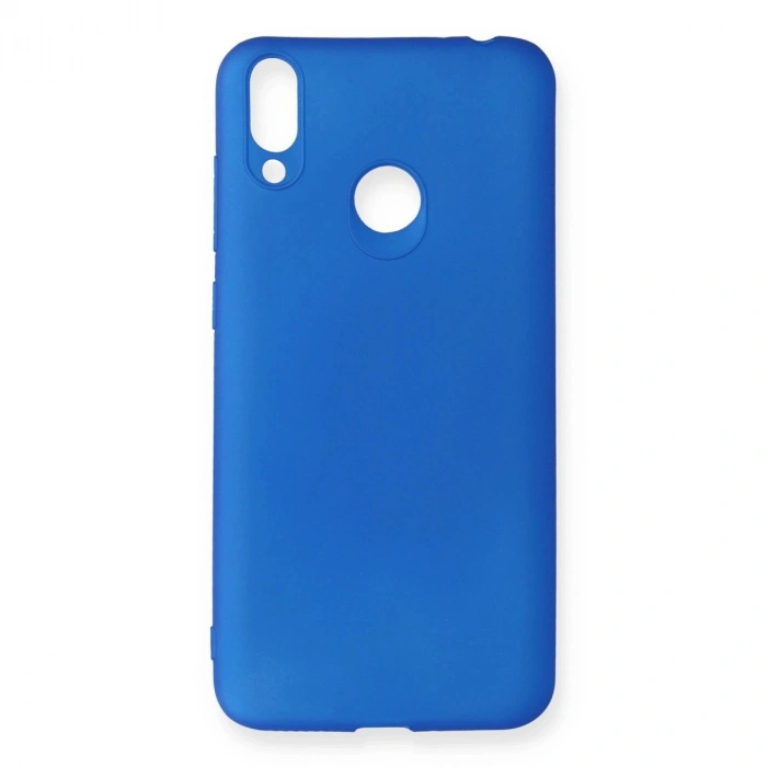 Durukar®  Huawei Honor 8C Kılıf First Silikon - Mavi