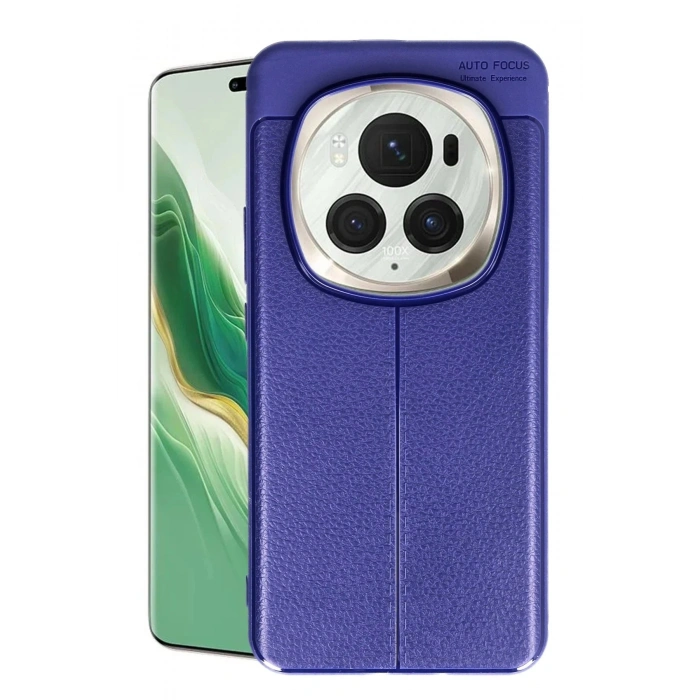 Durukar®  Huawei Honor Magic 6 Pro Kılıf Auto Focus Kapak - Lacivert