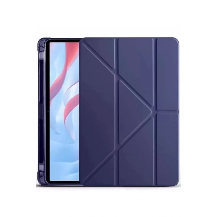 Durukar®  Huawei Honor Pad X9A Kalemlikli Mars Tablet Kılıfı - Lacivert