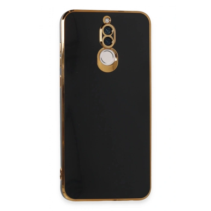 Durukar®  Huawei Mate 10 Lite Kılıf Volet Silikon - Siyah