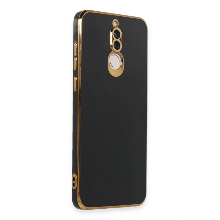Durukar®  Huawei Mate 10 Lite Kılıf Volet Silikon - Siyah
