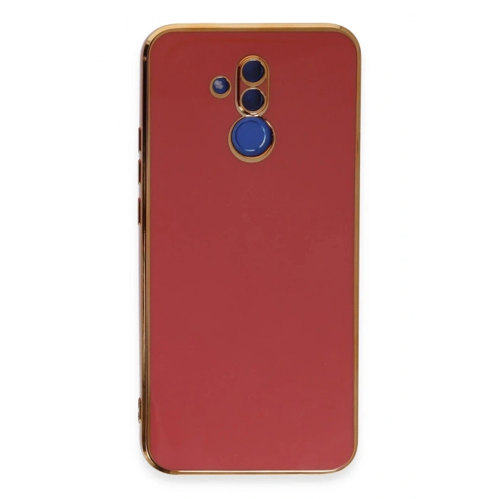 Durukar®  Huawei Mate 20 Lite Kılıf Volet Silikon - Kırmızı