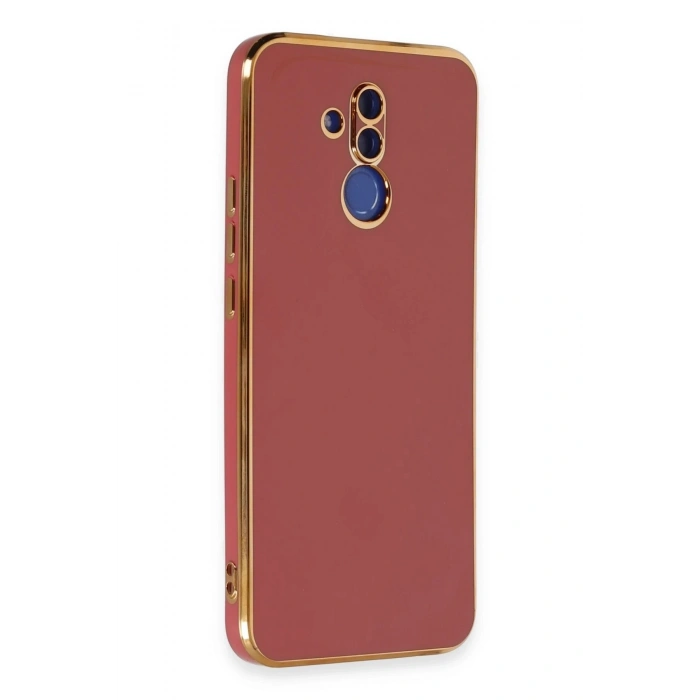 Durukar®  Huawei Mate 20 Lite Kılıf Volet Silikon - Kırmızı