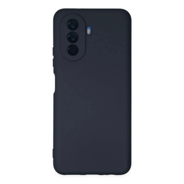 Durukar®  Huawei Nova Y70 Kılıf Nano içi Kadife Silikon - Lacivert