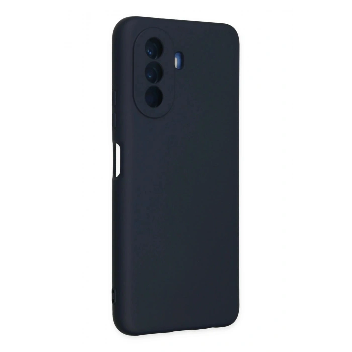 Durukar®  Huawei Nova Y70 Kılıf Nano içi Kadife Silikon - Lacivert