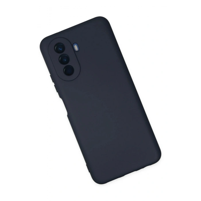 Durukar®  Huawei Nova Y70 Kılıf Nano içi Kadife Silikon - Lacivert