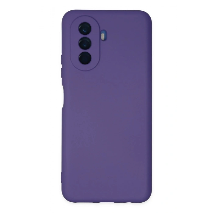 Durukar®  Huawei Nova Y70 Kılıf Nano içi Kadife Silikon - Mor