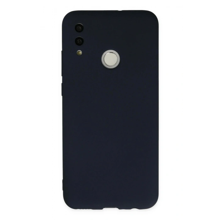 Durukar®  Huawei P Smart 2019 Kılıf Nano içi Kadife Silikon - Lacivert