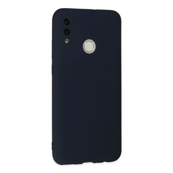 Durukar®  Huawei P Smart 2019 Kılıf Nano içi Kadife Silikon - Lacivert
