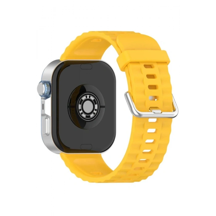 Durukar®  Huawei Watch Fit 3 Klasik Kordon - Sarı