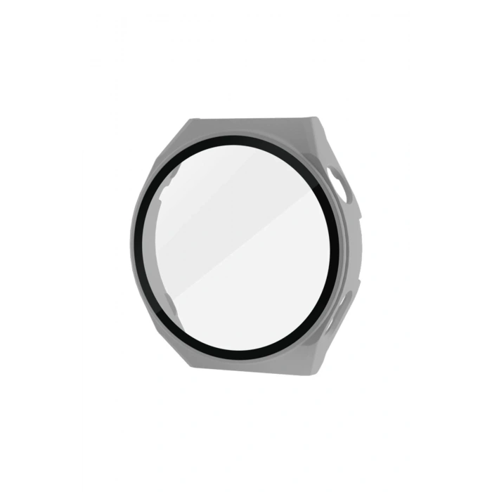 Durukar®  Huawei Watch GT3 Pro 43mm Dota Camlı Kasa Ekran Koruyucu - Gri