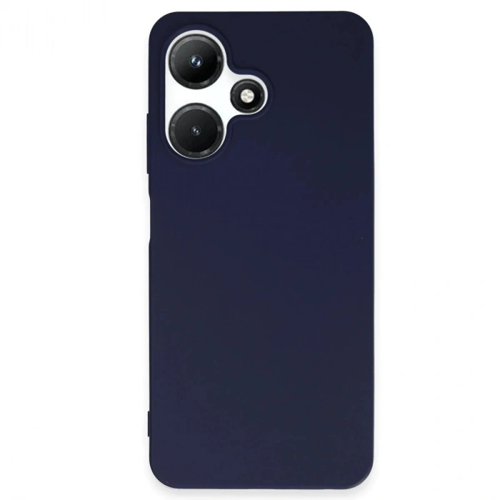 Durukar®  İnfinix Hot 30i Kılıf First Silikon - Lacivert