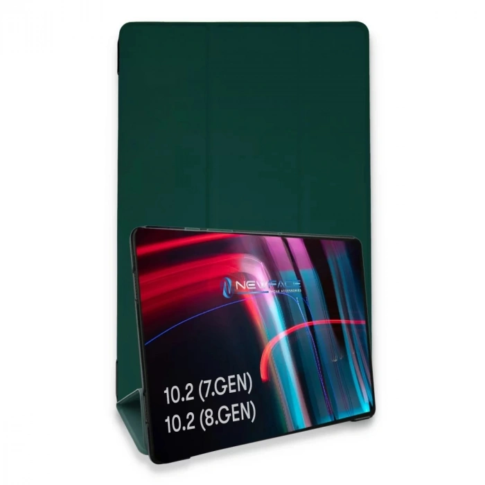 Durukar®  iPad 10.2 (7.nesil) Kılıf Tablet Smart Kılıf - Koyu Yeşil