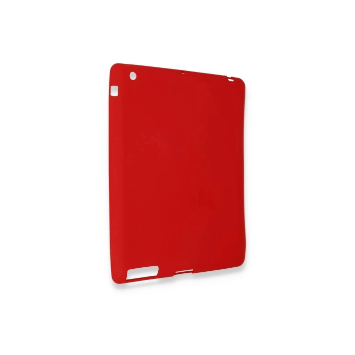 Durukar®  iPad 4 9.7 Kılıf Evo Tablet Silikon - Kırmızı