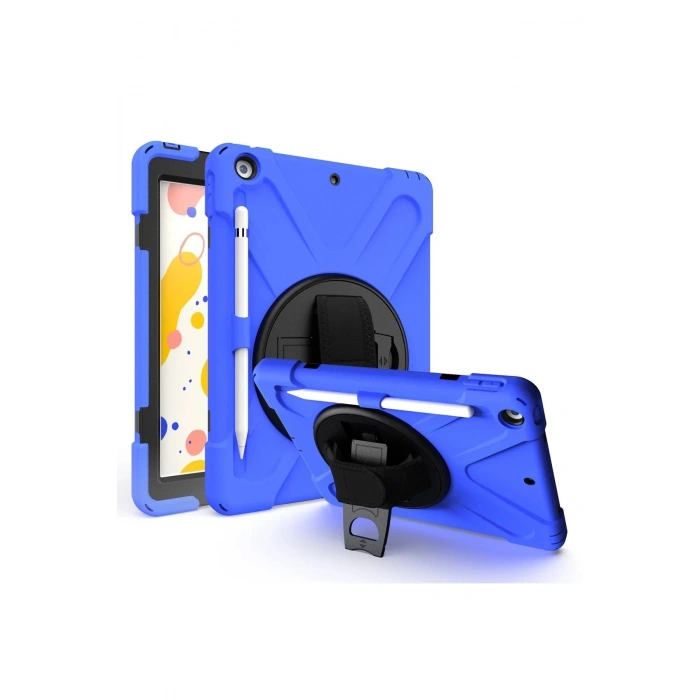 Durukar®  iPad 5 Air 9.7 Kılıf Amazing Tablet Kapak - Mavi