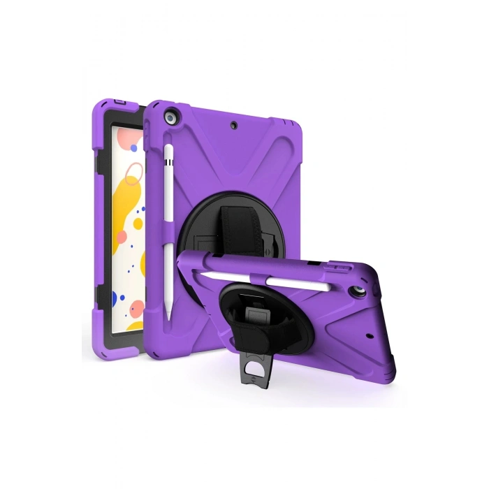 Durukar®  iPad 5 Air 9.7 Kılıf Amazing Tablet Kapak - Mor