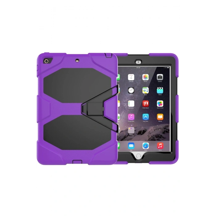 Durukar®  iPad 5 Air 9.7 Kılıf Griffin Tablet Kapak - Mor