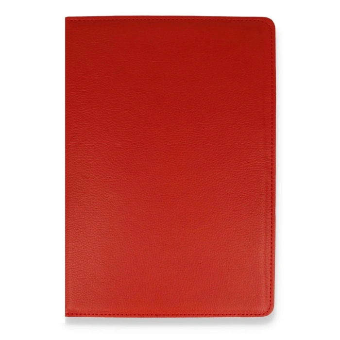 Durukar®   iPad 9.7 (2018) Kılıf 360 Tablet Deri Kılıf - Kırmızı