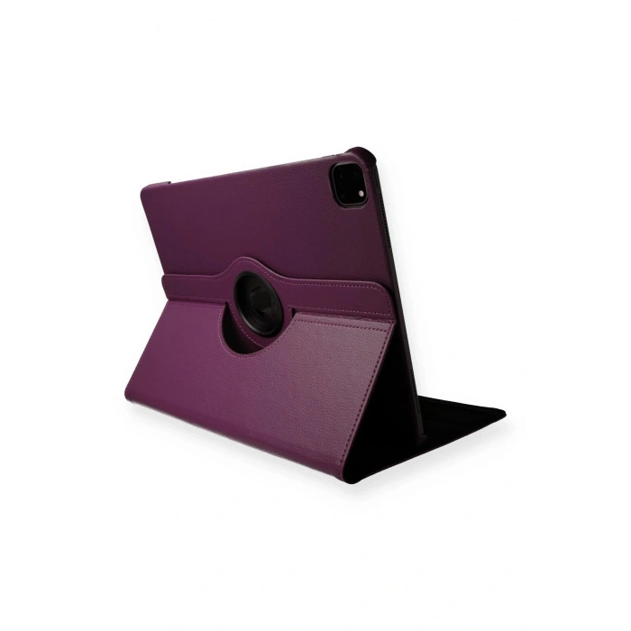 Durukar®  iPad Pro 11 (2020) Kılıf 360 Tablet Deri Kılıf - Mürdüm