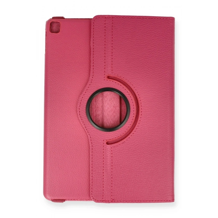 Durukar®  iPad Pro 13 (2024) Kılıf 360 Tablet Deri Kılıf - Pembe