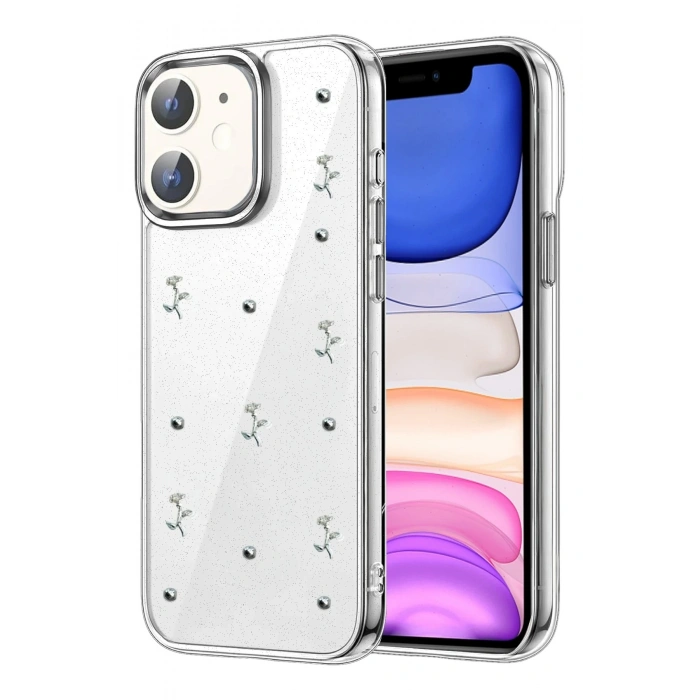 Durukar®   iPhone 11 Fiyonk Desenli Kapak - Desen 4