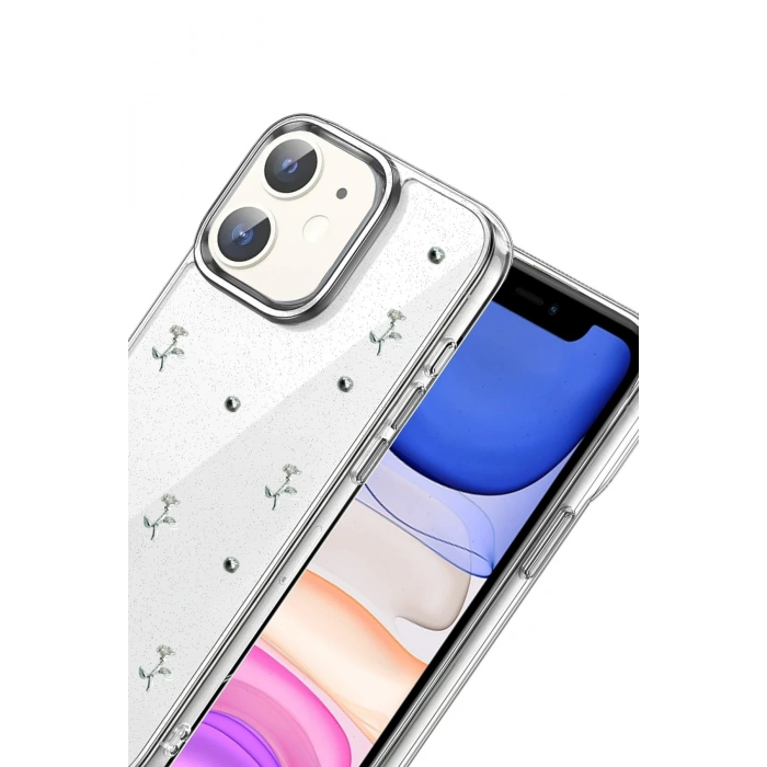 Durukar®   iPhone 11 Fiyonk Desenli Kapak - Desen 4