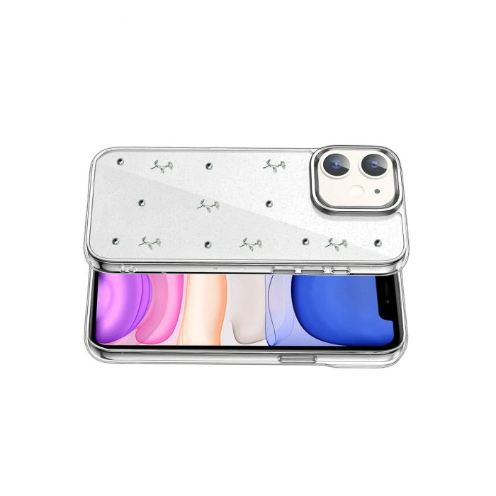 Durukar®   iPhone 11 Fiyonk Desenli Kapak - Desen 4