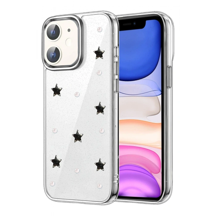 Durukar®   iPhone 11 Fiyonk Desenli Kapak - Desen 7