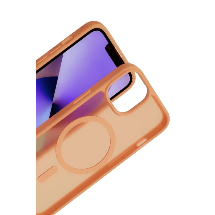 Durukar®   iPhone 11 Jota Magsafe Kapak - Turuncu