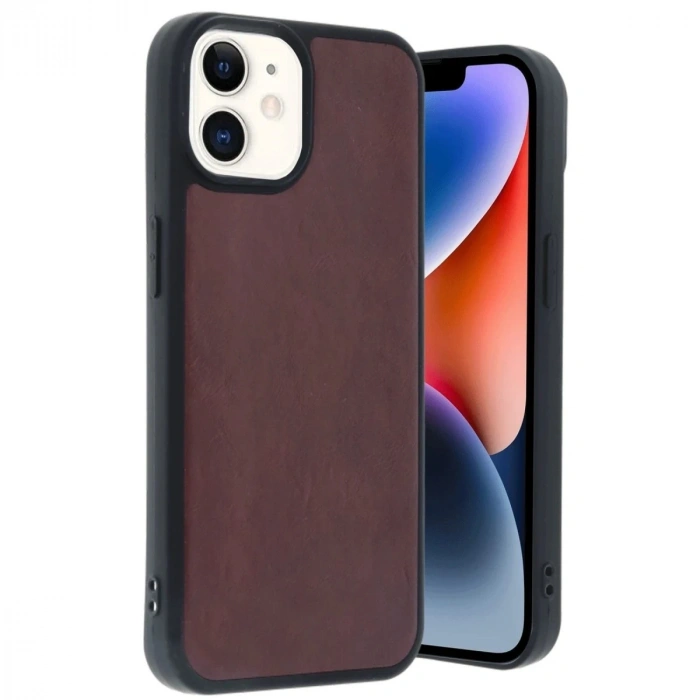 Durukar®  iPhone 11 Kılıf Aras Deri Kapak - Bordo