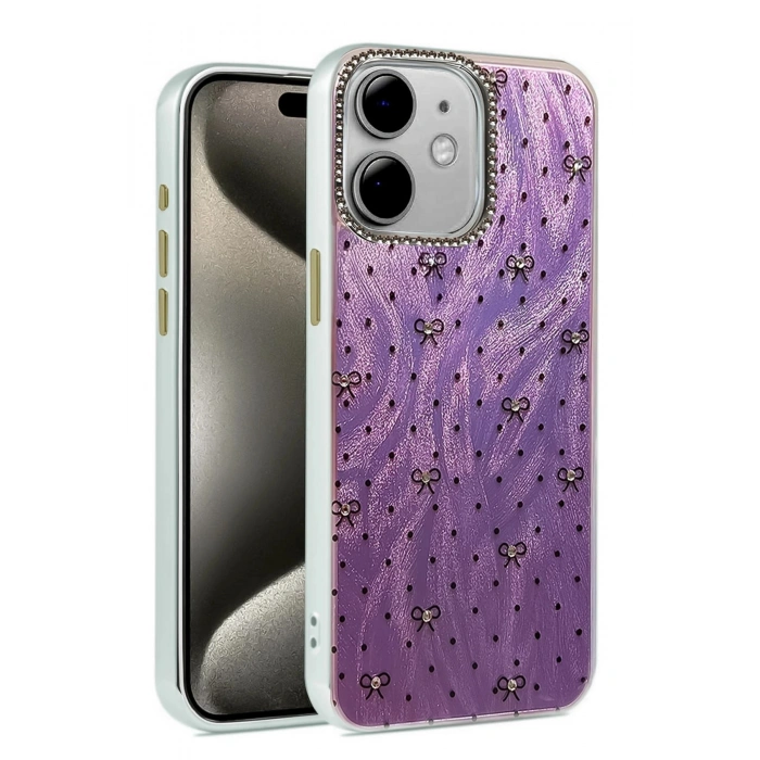 Durukar®  iPhone 11 Kılıf Blade Aynalı Desenli Kapak - Desen 2
