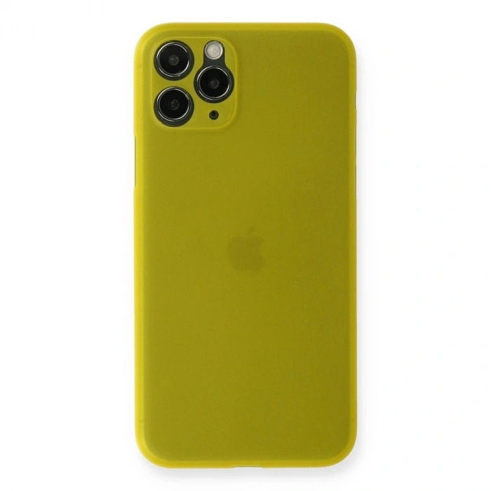 Durukar® iPhone 11 Pro Max Case PP Ultra Thin Cover - Yellow