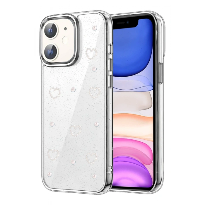 Durukar®   iPhone 12 Fiyonk Desenli Kapak - Desen 10