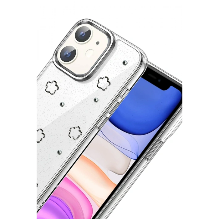 Durukar®   iPhone 12 Fiyonk Desenli Kapak - Desen 2