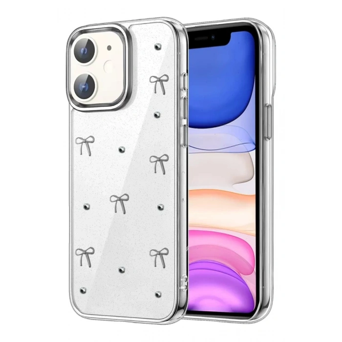 Durukar®   iPhone 12 Fiyonk Desenli Kapak - Desen 5