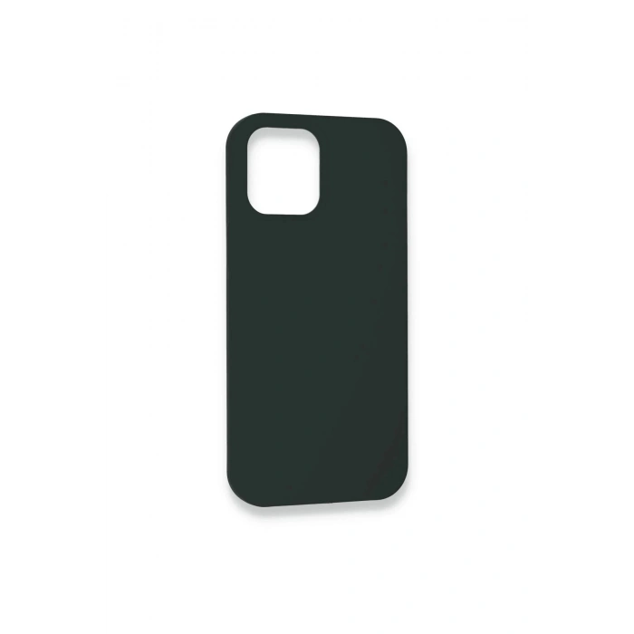 Durukar®  iPhone 12 Kılıf Lansman Legant Silikon - Koyu Yeşil