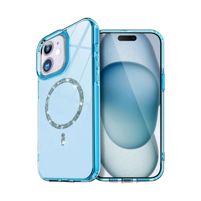 Durukar® iPhone 12 Live Diamond Magsafe Case - Blue