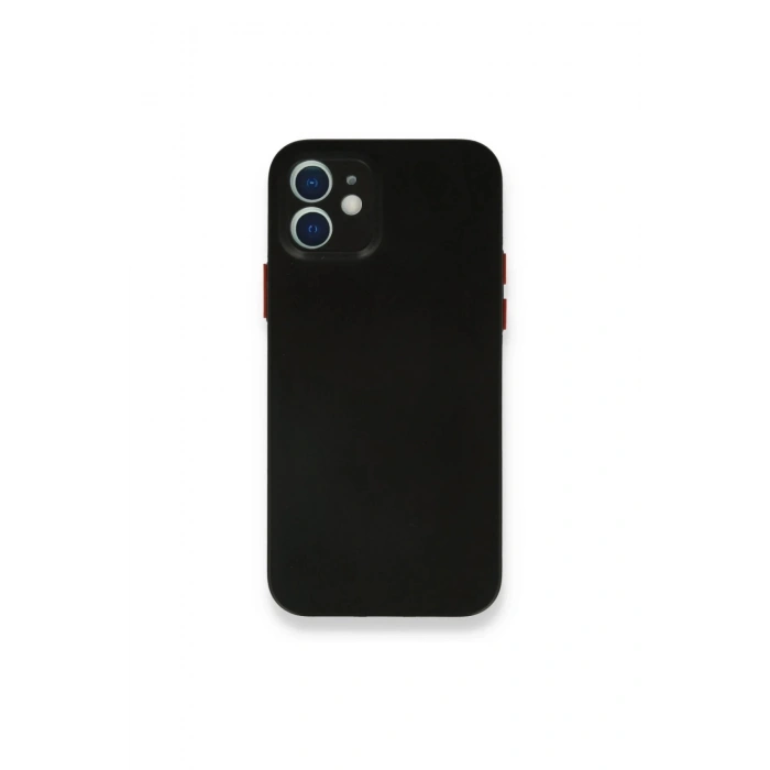 Durukar®  iPhone 12 Mini Kılıf PP Ultra İnce Kapak - Siyah