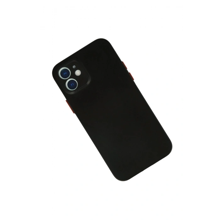 Durukar®  iPhone 12 Mini Kılıf PP Ultra İnce Kapak - Siyah