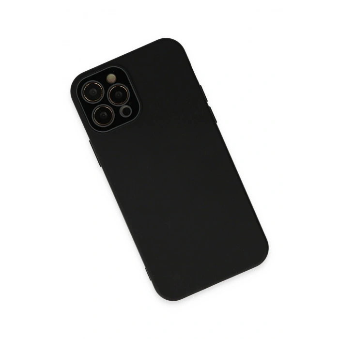 Durukar®  iPhone 12 Pro Kılıf Lansman Glass Kapak - Siyah