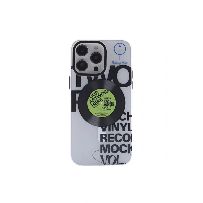 Durukar®  iPhone 12 Pro Max Kılıf Apollo Magneticsafe Desenli Kapak - Apollo Şeffaf - 5